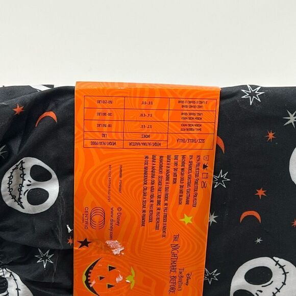 Disney Nightmare Before Christmas Jack Skellington Leggings Soze M/L - Picture 3 of 8